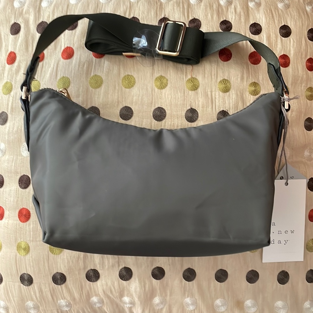 Zip Closure Crossbody NWT